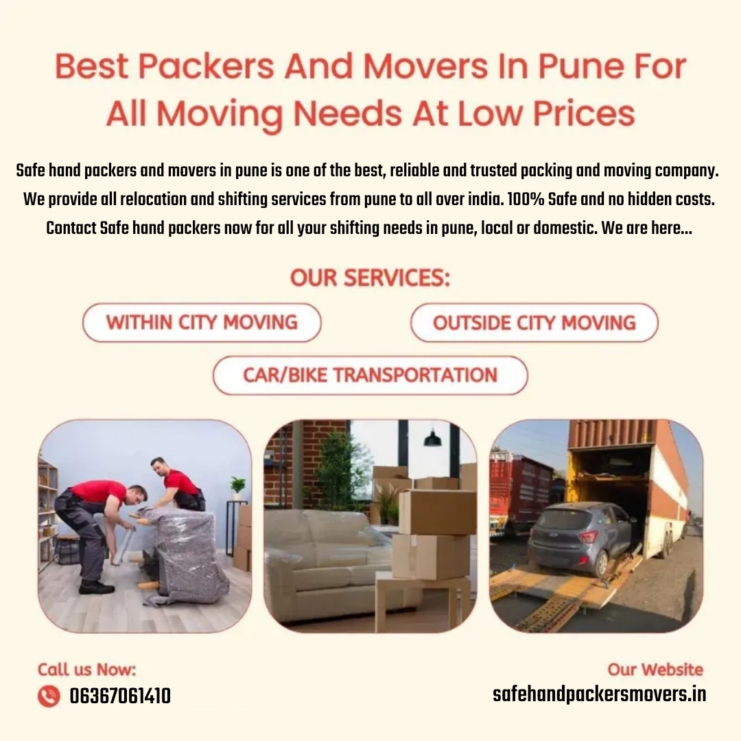 packers and movers in pune - safe hand packers