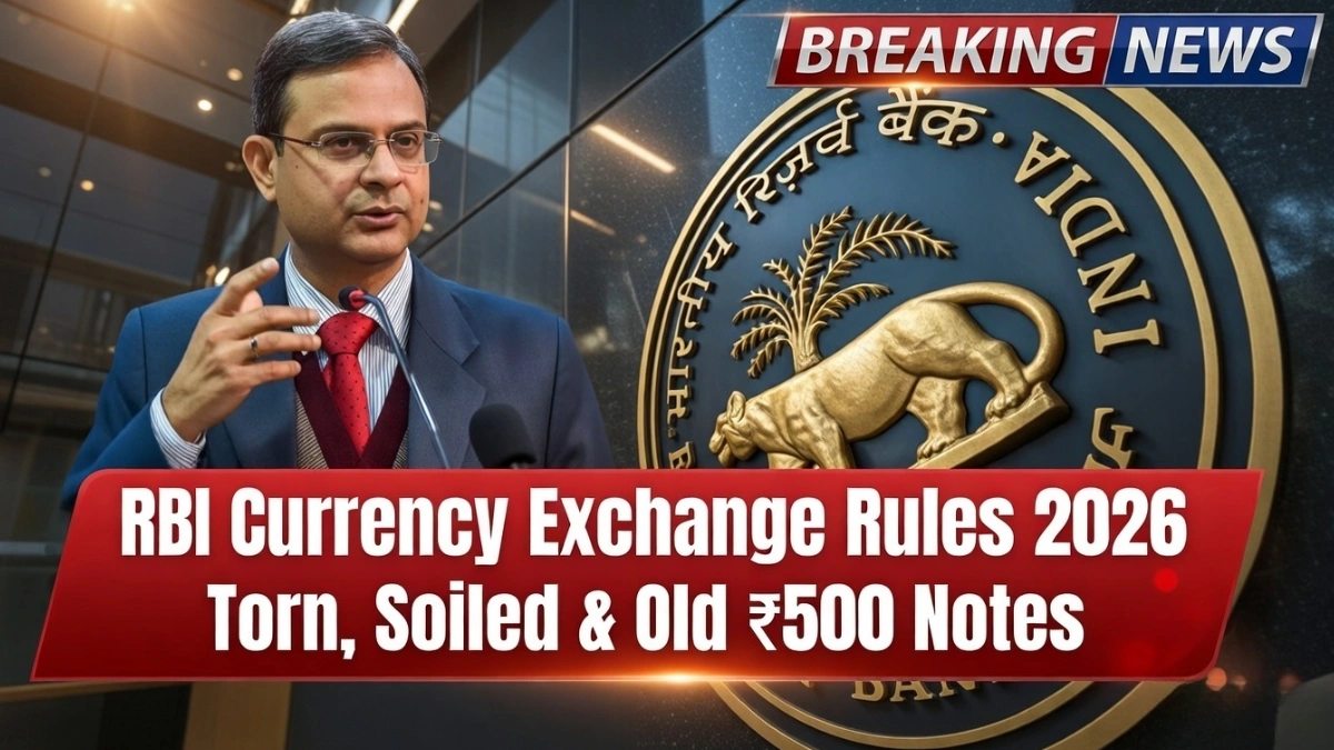 RBI Rules for Exchanging Torn ₹500 Notes