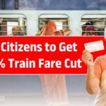 Senior Citizens to Get 40–50%Train Fare Cut News